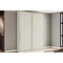 Módulo de Quarto Solteiro Guarda Roupa MC10 Seletto c/ 2 Portas Correr e 3 Gavetas Areia - Henn Módulo de Quarto Solteiro Guarda Roupa MC10 Seletto c/ 2 Portas Correr e 3 Gavetas Areia - Henn