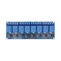 Módulo de relé 5v 1 2 4 8 canais com optoacoplador. saída x way para arduino 1ch 2ch 4ch 8ch