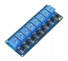 Módulo de Relé 8 Canais 5V A171 Módulo de Relé 8 Canais 5V A171