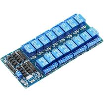 Módulo de relé ANMBEST 16 canais 5V com optoacoplador Raspberry Pi