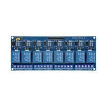 Módulo de relé de 5V 1 2 4 6 8 canais com optoacoplador KY-019 1/2/4/6/8 vias para Arduino