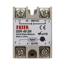 Módulo De Relé De Estado Sólido De Alta Qualidade SSR-10DA SSR-25DA SSR-40DA 10A 25A 40A 3-32V DC