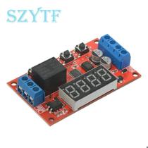 Módulo De Relé De Tempo Ajustável 10A 32 Modos Interruptor De Controle De Temporizador Digital LED