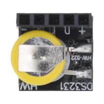 Módulo De Relógio De Precisão DS3231 IIC Memória Em Tempo Real 3.3V 5V Para Raspberry Pi