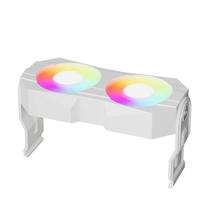 Módulo De Resfriamento De Memória ARGB De Alta Frequência Z-X5 Com Duplo Ventilador Para DDR5 DDR4 Módulo De Resfriamento De Memória ARGB De Alta Frequência Z-X5 Com Duplo Ventilador Para DDR5 DDR4