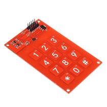 Módulo de Sensor de Toque Capacitivo MPR121 3X4 3.3V/5V Compatível com Arduino - GC-06 Módulo de Sensor de Toque Capacitivo MPR121 3X4 3.3V/5V Compatível com Arduino - GC-06