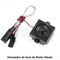 Módulo De Som De Motor Diesel Com Alto-falante De 5W Para Carros E Caminhões De Controle Remoto