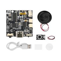 Módulo De Som Gravável Tipo C MP3 WAV Com Controle Por Botão, Placa Reprodutora De Música E Voz, Módulo De Som Gravável Tipo C MP3 WAV Com Controle Por Botão, Placa Reprodutora De Música E Voz,