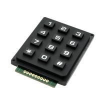 Módulo De Teclado Matricial 4x4 3x4 Em Plástico ABS Com 12 a 16 Teclas, Kit DIY De Interruptor De