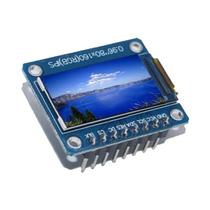 Módulo De Tela LCD Colorido TFT 096 13 144 18 24 28 35 Polegadas Driver ST7735 ILI9341 SPI Para