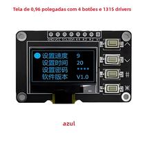 Módulo De Tela OLED Branco Azul De 0,96 Polegadas 12864 Com Teclado Matricial IIC SSD1315 LCD Módulo De Tela OLED Branco Azul De 0,96 Polegadas 12864 Com Teclado Matricial IIC SSD1315 LCD