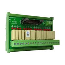 Módulo de Terminais Externos 16 saídas de relé MIL UB-10-OR16A Delta Módulo de Terminais Externos 16 saídas de relé MIL UB-10-OR16A Delta