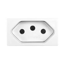 Módulo De Tomada 20a 250v Linha Slim Ilumi