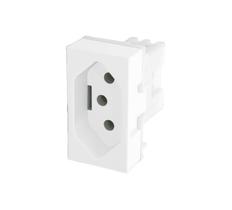 Modulo De Tomada 2P + T 20A Evidence - Fame Modulo De Tomada 2P + T 20A Evidence - Fame