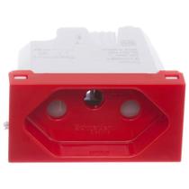 Módulo de Tomada Orion 2 Pinos + Terra 20 Amperes 250 Volts Antibactéria Vermelho S70203134 Schn Módulo de Tomada Orion 2 Pinos + Terra 20 Amperes 250 Volts Antibactéria Vermelho S70203134 Schn