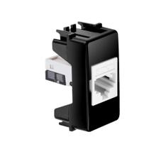 Modulo de Tomada RJ 11 4 Fios Simon Negro Piano 19480-37