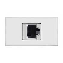 Módulo De Tomada Rj11 Cinza Fosco - Ekc-31000-30 - Dicompel Módulo 1 Tomada Rj11 Cinza Fosco - Ekc-31000-30 - Dicompel