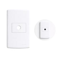 Módulo de Tomada Saída De Fio Alumbra Siena Branco 6176 Módulo de Tomada Saída De Fio Alumbra Siena Branco 6176