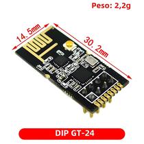 Módulo De Transmissão De Dados Sem Fio 2,4 GHz NRF24L01 + PA + LNA 1000m Para Versão De Atualização