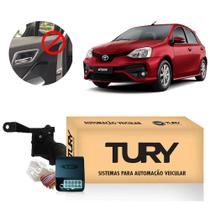 Modulo de Trava Elétrica Tury Toyota Etios X/XS TRX31C Speed Lock + trava mestra