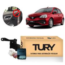Modulo de Trava Elétrica Tury Toyota Etios X/XS TRX31C Speed Lock + trava mestra