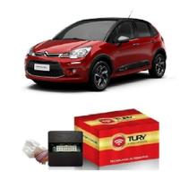 Módulo de Vidro Antiesmagante plug & play C3 2013 até 2021 para 2 vidros (dianteiros) Tury PRO 2.3BK