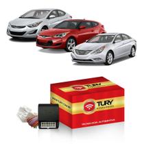 Modulo de Vidro com Antiesmagamento Plug & Play Elantra 12/16 Veloster até 12 Sonata 11/14 Tury PRO4.31P