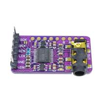 Módulo Decodificador DAC PCM5102A 5V Para Raspberry Pi I2S pHAT Placa De Áudio Digital