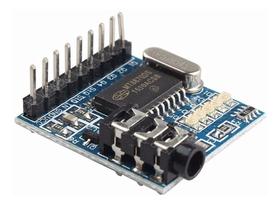 Módulo Decodificador de Voz MT8870 DTMF - Chip MT8870, Conexão P2, Tensão 5V Módulo Decodificador de Voz MT8870 DTMF - Chip MT8870, Conexão P2, Tensão 5V