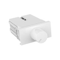 Módulo Dimmer Rotativo de Potência 250W 127V Branco Beleze Enerbras