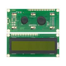 Módulo Display LCD 16x2 (1602) Azul/Amarelo/Verde - Interface I2C/IIC 5V com PCF8574T