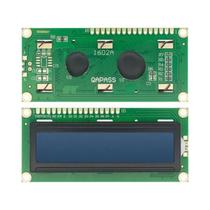 Módulo Display LCD 16x2 (1602) Azul/Amarelo/Verde - Interface I2C/IIC 5V com PCF8574T