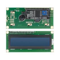 Módulo Display LCD 16x2 (1602) Azul/Amarelo/Verde - Interface I2C/IIC 5V com PCF8574T