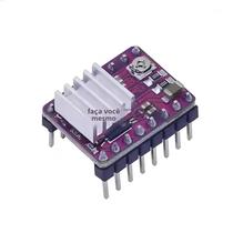 Módulo Driver De Motor De Passo Silencioso 1.5A DRV8825 Microstep Para Impressora 3D CNC Placa De