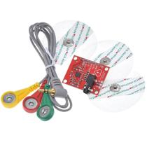 Módulo ECG AD8232 com Filtro de Ruído