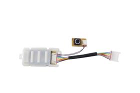 Modulo eletrônico com display, cabos elétricos com conectores e gabinete plástico Ar Condicionado LG ASNQ092WSA0 ABQ73301301