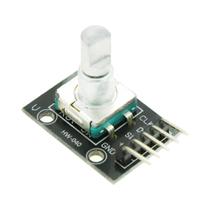 Módulo Encoder Rotativo 360 Graus KY-040 Com Botão De Potenciômetro Para Placa De Desenvolvimento