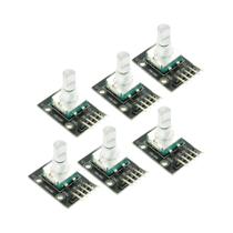 Módulo Encoder Rotativo 360 Graus KY-040 Com Potenciômetro E Botão Para Placa De Desenvolvimento