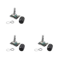 Módulo Encoder Rotativo 5V Com Botão De Pressão 360 Graus 20 Pulsos Para Controle De Menu, Volume E