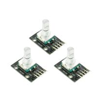 Módulo Encoder Rotativo De 360 Graus KY-040 Com Botão De Potenciômetro Para Placa De Desenvolvimento