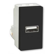 Modulo Entrada Usb 2A Brg12724-8Bk Modulo Entrada Usb 2A Brg12724-8Bk