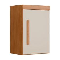 Modulo Facinium Aero Lateral 1 Porta Cinamomo / Off Arenas - Pnr Móveis Modulo Facinium Aero Lateral 1 Porta Cinamomo / Off Arenas - Pnr Móveis