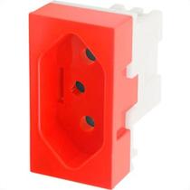 Modulo Fame Evidence 2374 Tomada 20A Vermelho Modulo Fame Evidence 2374 Tomada 20A Vermelho
