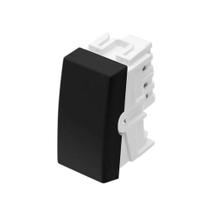 Módulo Fame Habitat Black - Interruptor Simples 16a~250v