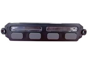 Modulo Fileira 4 Botões MPD-AU para Porteiro Coletivo MP MPD HDL