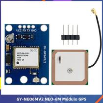 Módulo GPS GY-NEO6MV2 NEO-6M NEO6M com controle de vôo EEPROM MWC APM2.5 Antena grande para arduino