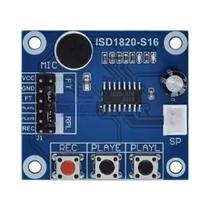 Módulo gravador de voz DIYUSER ISD1820 com microfone e alto-falante de áudio e som