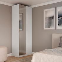 Módulo Guarda-roupa de Canto Reto Espelho Altezza