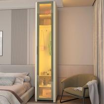 Módulo Guarda-roupa Nicho Reflecta 1 Porta com Led 100% Mdf Innova Módulo Guarda-roupa Nicho Reflecta 1 Porta com Led 100% Mdf Innova