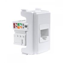 Modulo Ilumi I9-Inove Tomada Rj 45 Cat-5E 8 Fios Branco - 9564